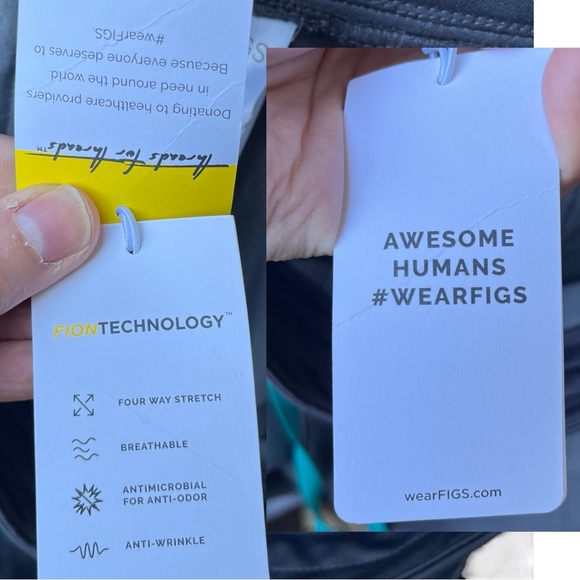 Figs Wm’s Zamora 2.0 Jogger Scrub Pants NWT In Graphite Sz XL - Picture 4 of 16